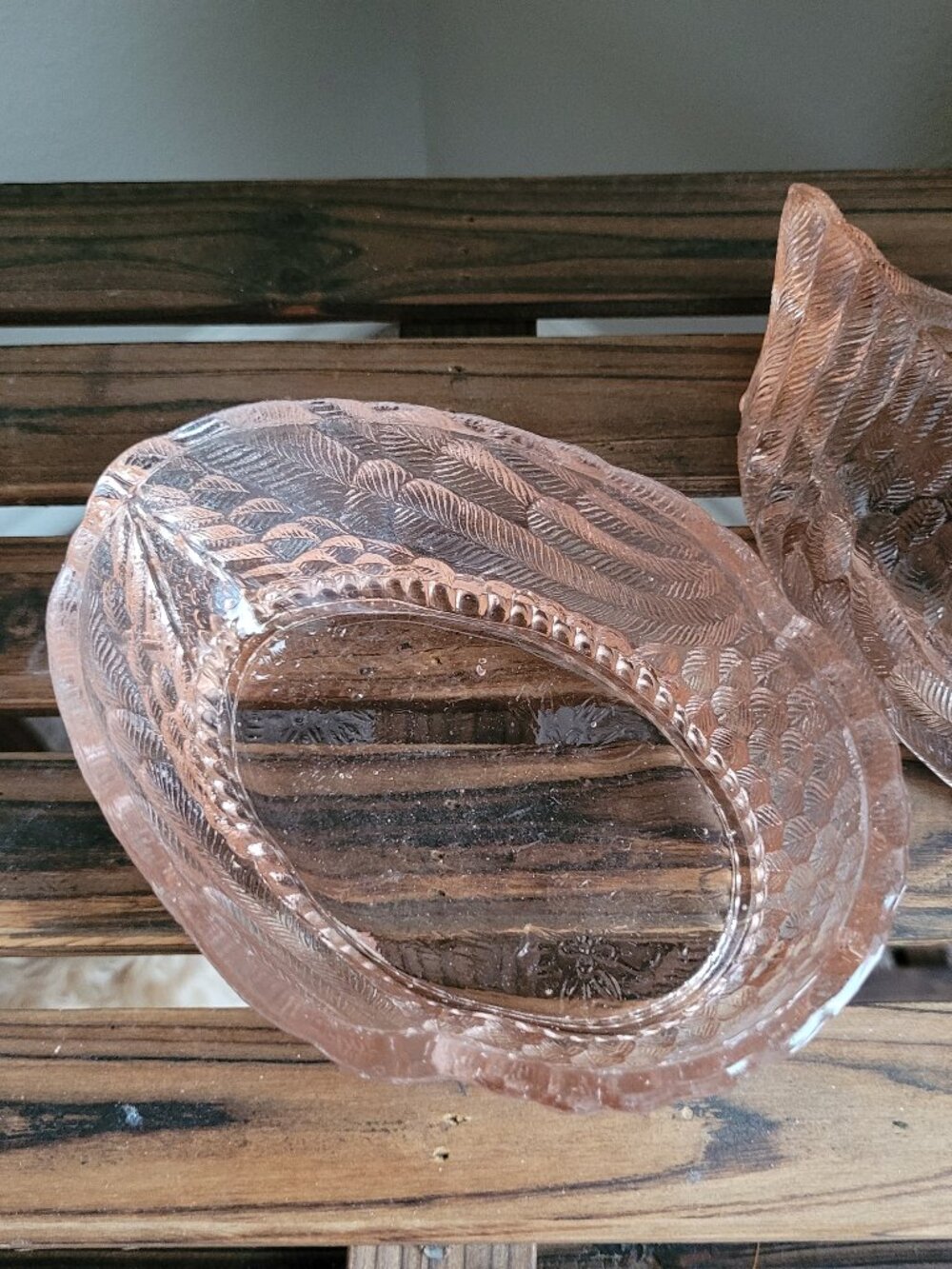 Vintage Swan Covered Dish - Picture 4 of 6